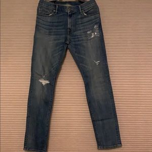 Distress denim Jeans